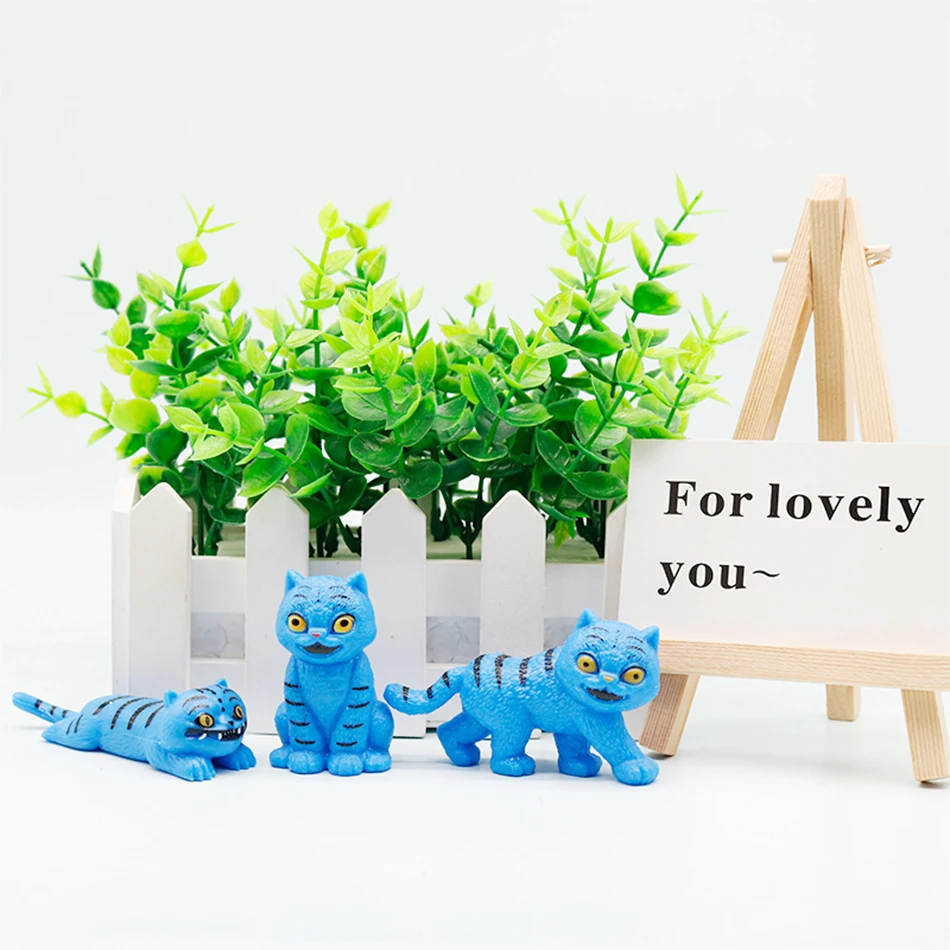 5/8/9 Uds Anime K pop Demon Hunt figura de tigre caja ciega serie decoración estatuas de juguete ornamento para Halloween Navidad regalos para niños