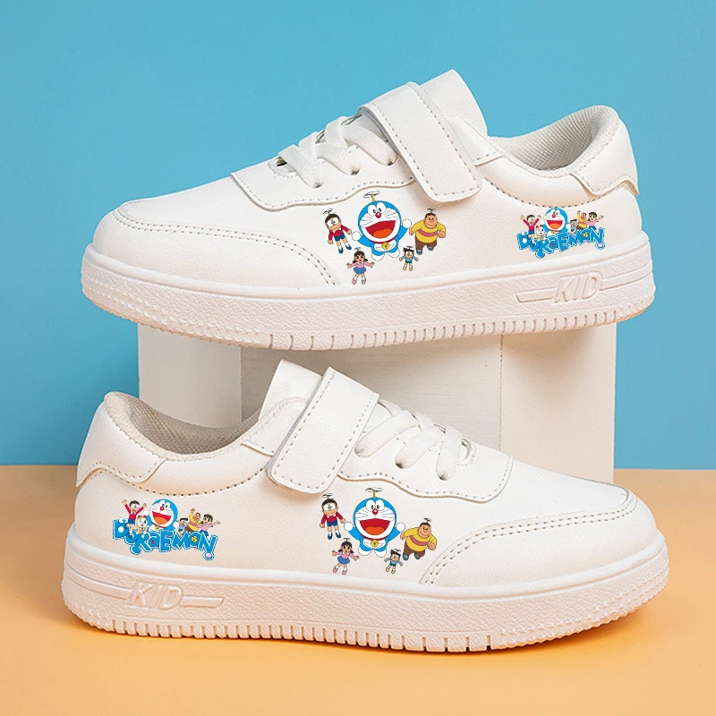 

Doraemon Kawaii Sneakers Kids Outdoor Sports Basketball Trainers Boys Girls School Travel Tackie Children Casual Footwear Gift