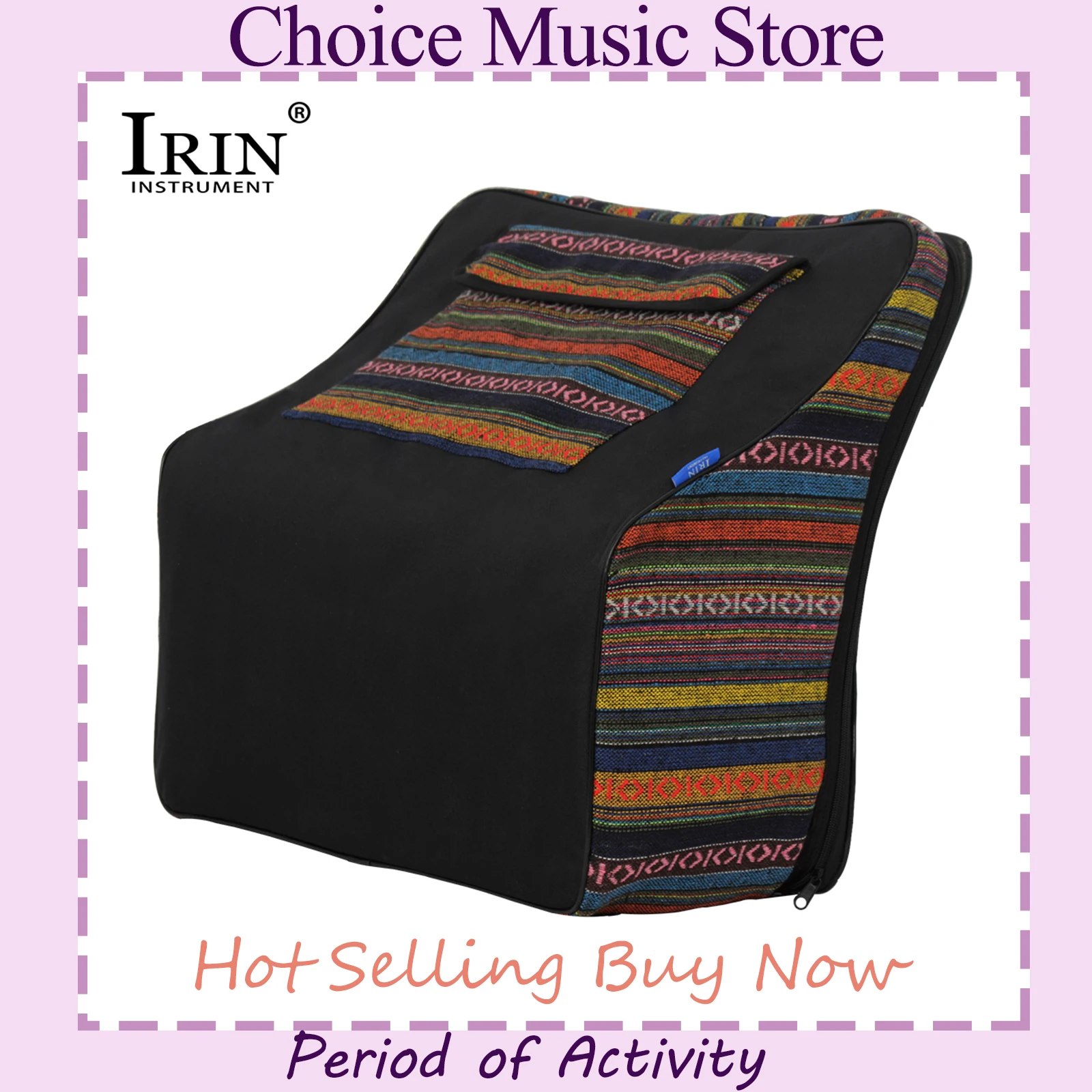 Accordion Bag Portable Thickened Professional Accordion Bag Cotton Material Bass Anti-oxidation Soft Case Accordion Accessories