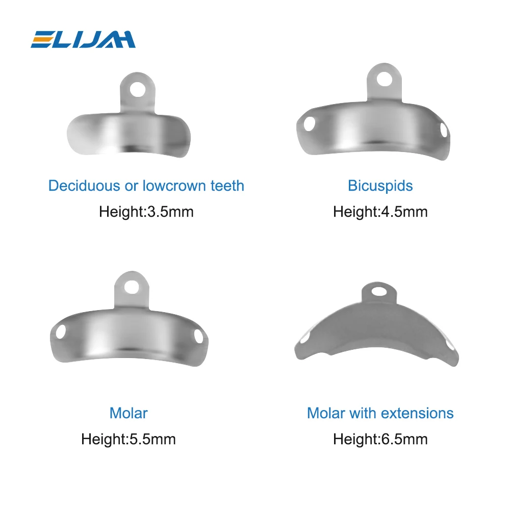 Dental Matrix Bands Clamp Sectional Contoured Matrix System Metal Matrices Nickel Titanium Clamping Ring Dentist Tools