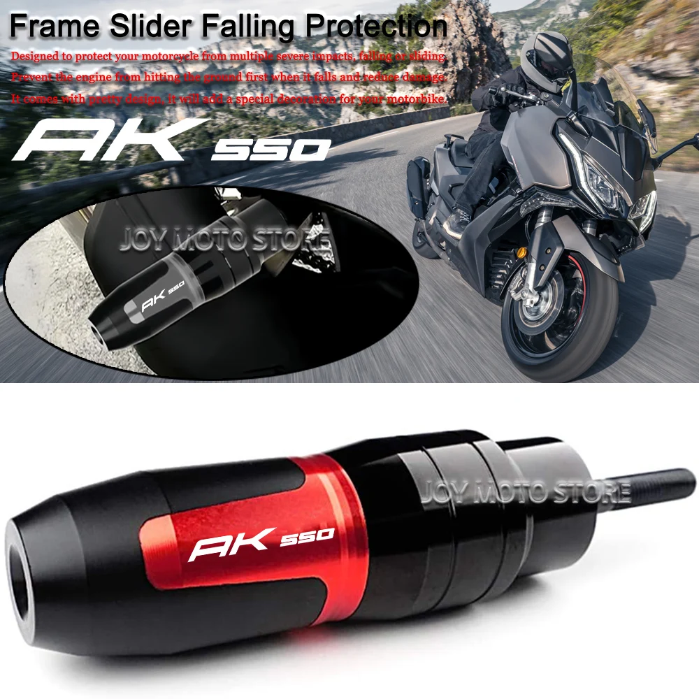 

For Kymco AK550 ak550 Motorcycle CNC Accessoires Falling protection Exhaust Slider Crash