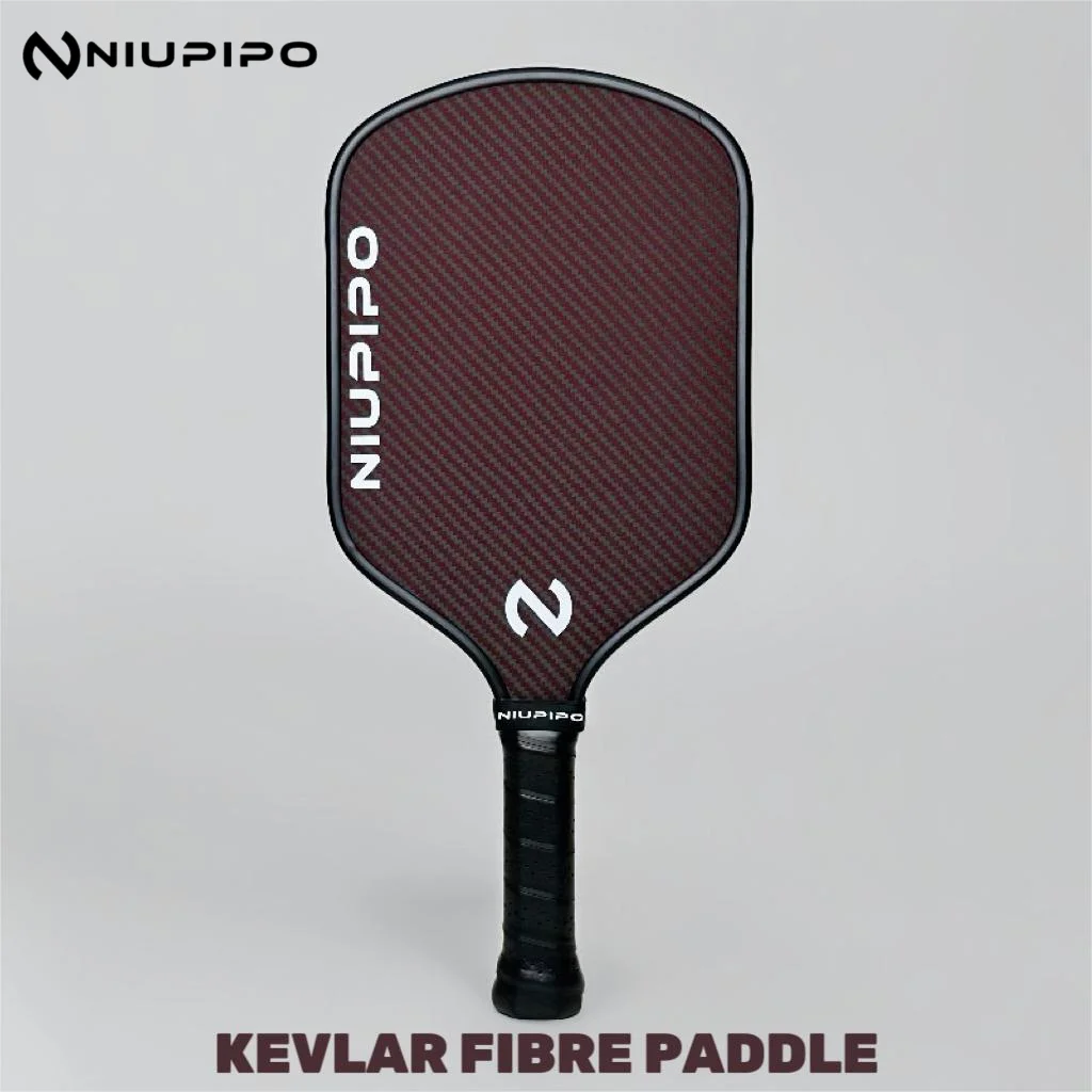 Niupipo 16MM Kevlar Pickleball Paddle Thermoformed Technology Hi-Strength Fabric PP Honeycomb Core Enhanced Power&Control&Spin