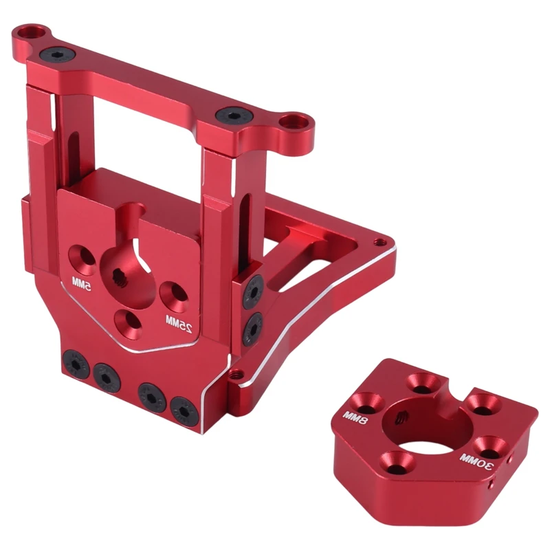 B-M Metal Upgraded Motor Mount Seat Quick Disassembly for TRAXXAS 1/5 X-Maxx XMAXX 6S 8S 1/6 XRT RC Car Upgrade Parts,1