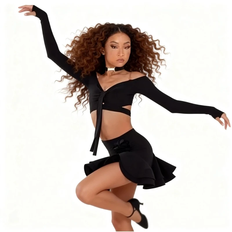 

Платье для латинских танцев для девочек, танцевальная вечеринка, спортивная одежда, новые платья, платье для латинских соревнований, женское платье для латинских танцев, костюм для женщин