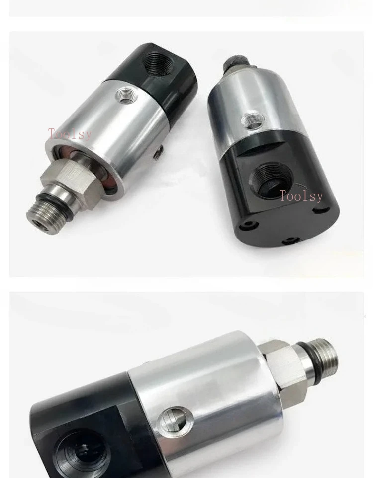 مركز عالي السرعة عالي الضغط GTA SRJ01-202-15 مفصل دوار BT40/50 مخرج مياه مركز المغزل #6