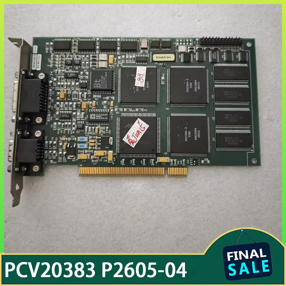 

For acquisition card PCV20383 P2605-04