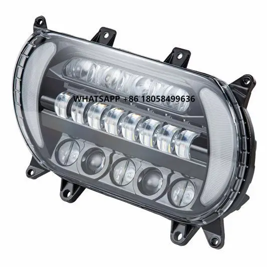 

Herley Davidson Motorcycle, Shark Headlights, LED High Brightness, with Steering Function