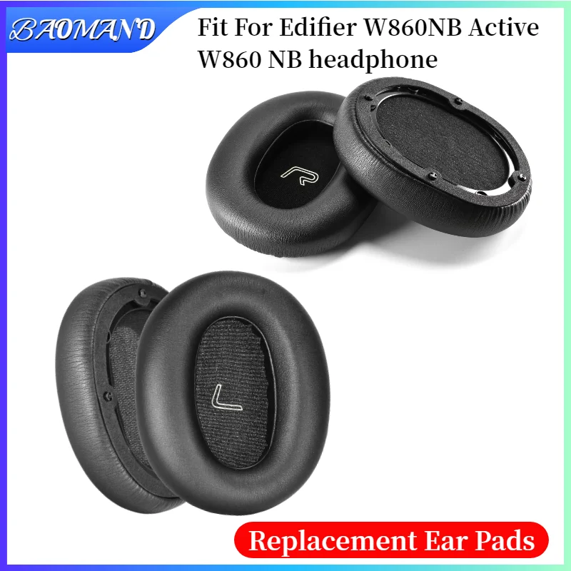 

Replacement Ear Pads Cushions for Edifier W860NB Active W860 NB Headphone Soft Memory Foam Pads Earpads