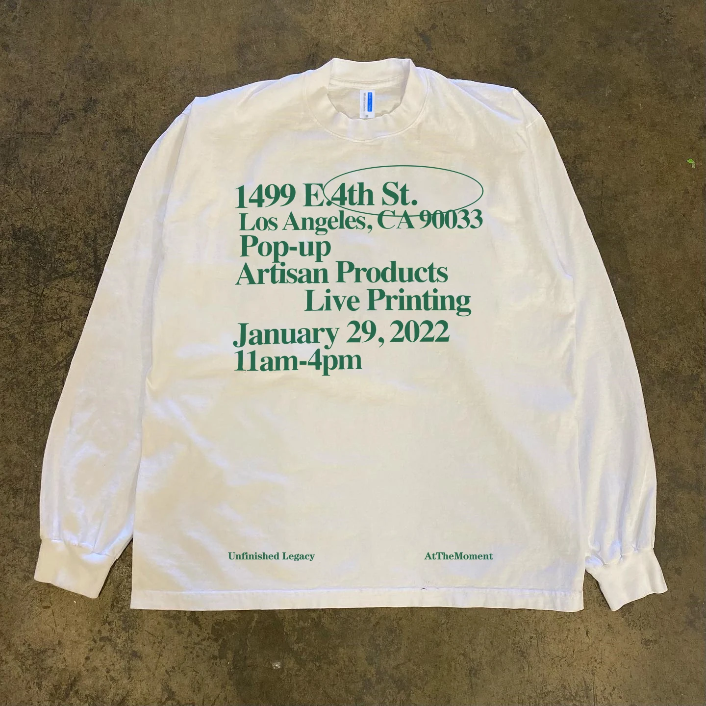 ピュアコットン300gヘビーウェイト長袖ベーシックスタイルユニセックスtシャツ-by-xiao-chen-s-multi-499-レタープリントファッショナブルトップ