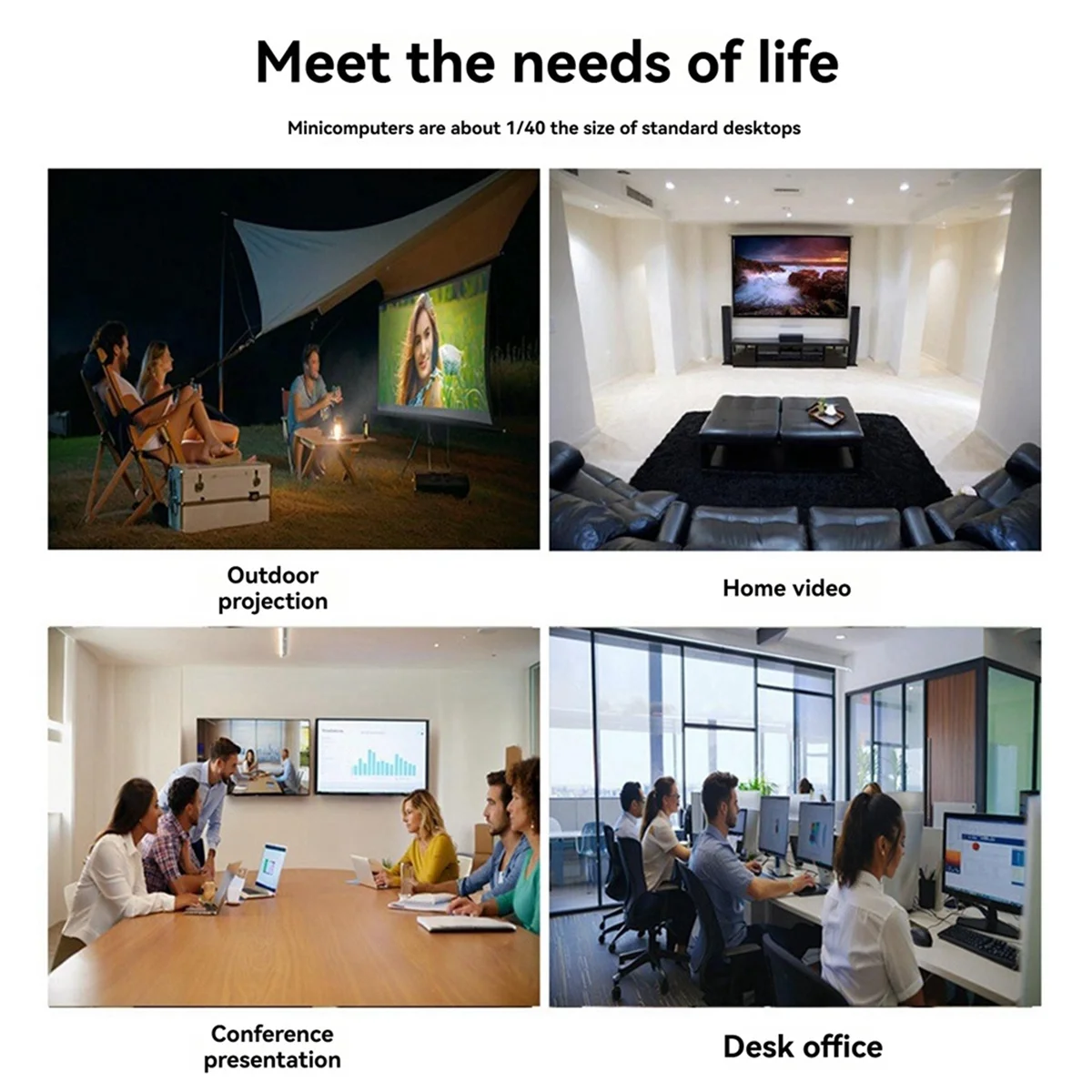 Sangat Direkomendasikan. Komputer Mini Host Portabel Prosesor Mini PC Lntel N100 Steker UE