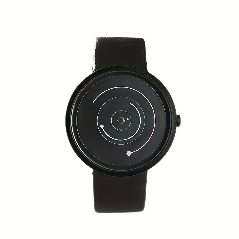 1pcNew Concept inutile creativo Wormhole Academy Style coppia studente Versatile orologio Black Technology Trend Personality