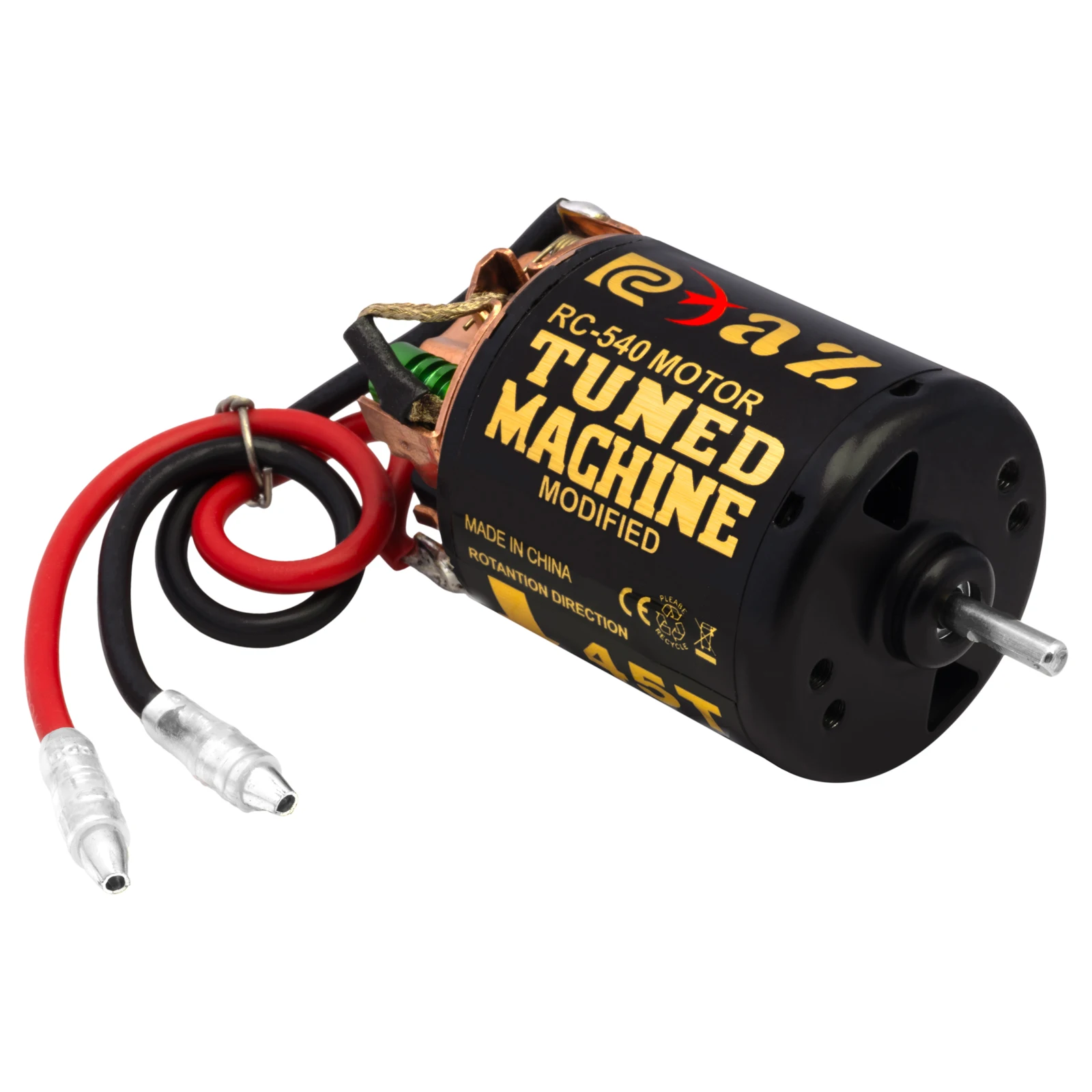 RCXAZ 540 Brushed Motor 13T 21T 35T 45T 55T 80T Motor for 1/10 RC Car Creeper Axial SCX10 90046Traxxas TRX4 TRX6 Redcat Gen8 HSP