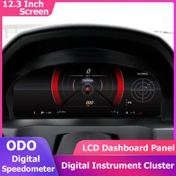 12.3''Digital Gauge Instrument Cluster For Mercedes Benz E-Coupe W207 C207 NTG4.0 10-14 LCD Speedometer Dashboard Panel Odometer