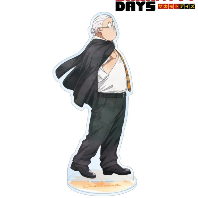 Sakamoto Days SD Shin Nagumo Osaragi Amane 15cm Acrylic Stand Figure Desktop Sign Board Ornament Model Plate Keychain Gift