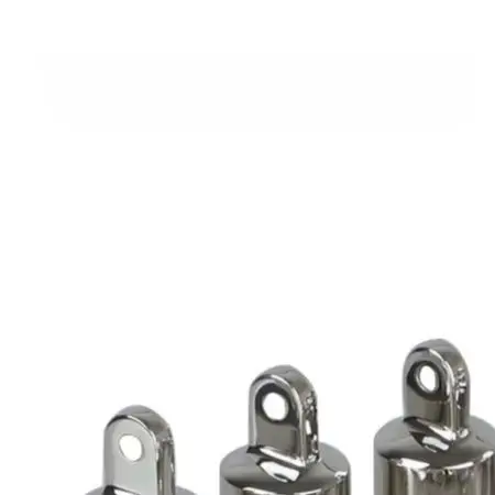 Yacht Awning Hardware Set Made of 316 Stainless Steel Including Sliding Covers Mount Bases and Sleeve Assemblies