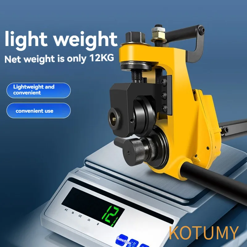 1-6 Inch Manual Fire Pipe Grooving Machine Hand GR6 Rolling Groover for Steel Aluminum PVC Pipe Trenching