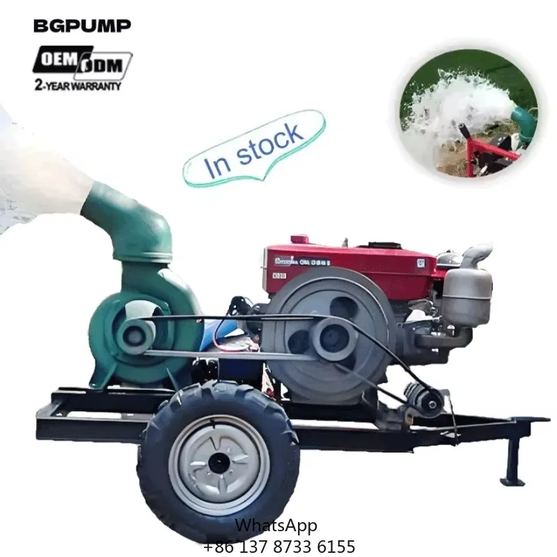 

12hp High Pressure 6 Inch High Pressure 3 Inch Diesel Water Pump Booster Pump For Diesel
