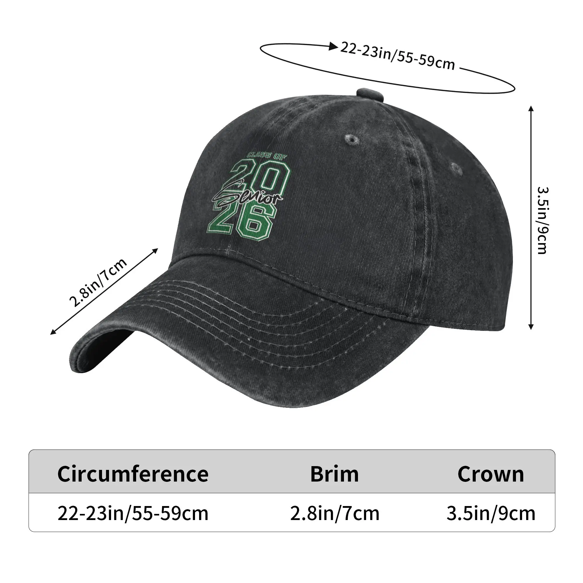 Baseball Cap Class of 2026 Senior 2026 Graduation Summer y2k Funny Trucker Hat  Women Me Outdoor Sports Breathable Baseball Cap