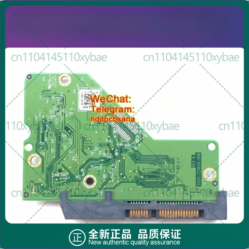 Used for Western Digital 2060-771824-006 REV A 3.5 Inch Desktop SATA Hard Drive Circuit Board