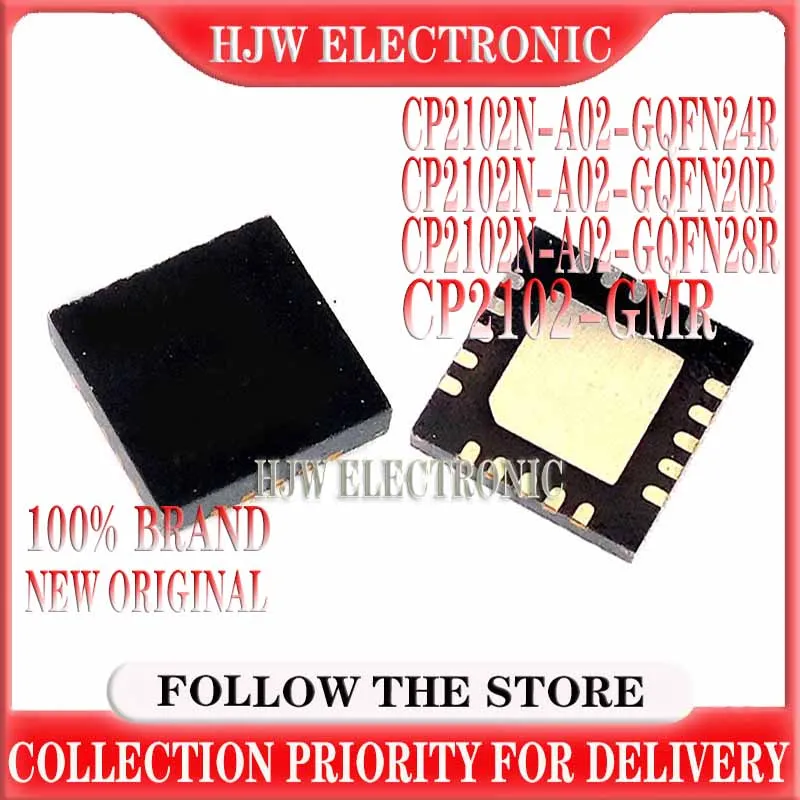 

CP2102-GMR CP2102N-A02-GQFN28R CP2102N-A02-GQFN24R CP2102N-A02-GQFN20R new original genuine USB IC chip