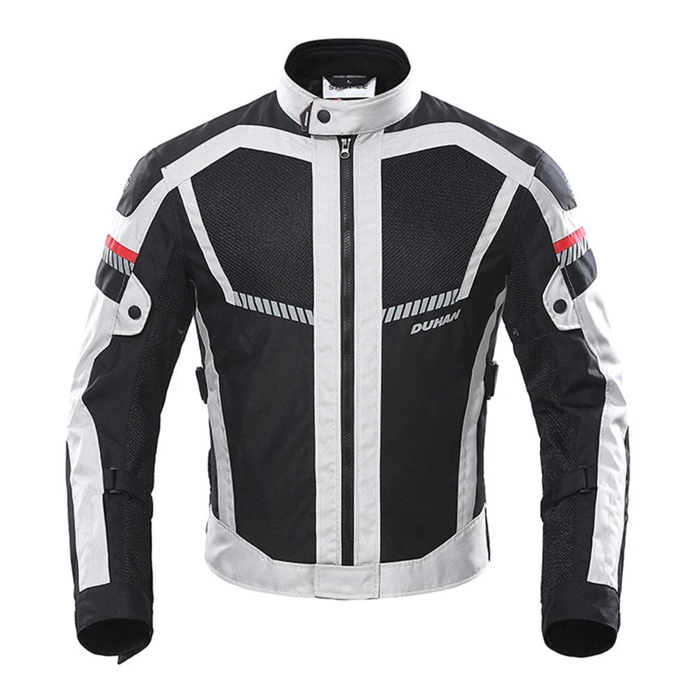 Motorcycle Jacket Men's Motorcycle Jacket Fall Resistant Wear Breathable Mesh Off-Road Racing Riding Wear Rider Equipment