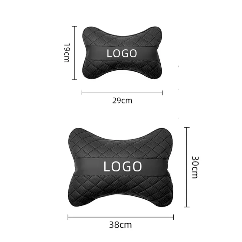 Car Seat Neck Pillow Lumbar Back Support Car Headrest Cushion For BMW  E28 X1 X2 X4 X5 X6 E30 E34 E53 E61 E62 E93 GT G30 G20 G05