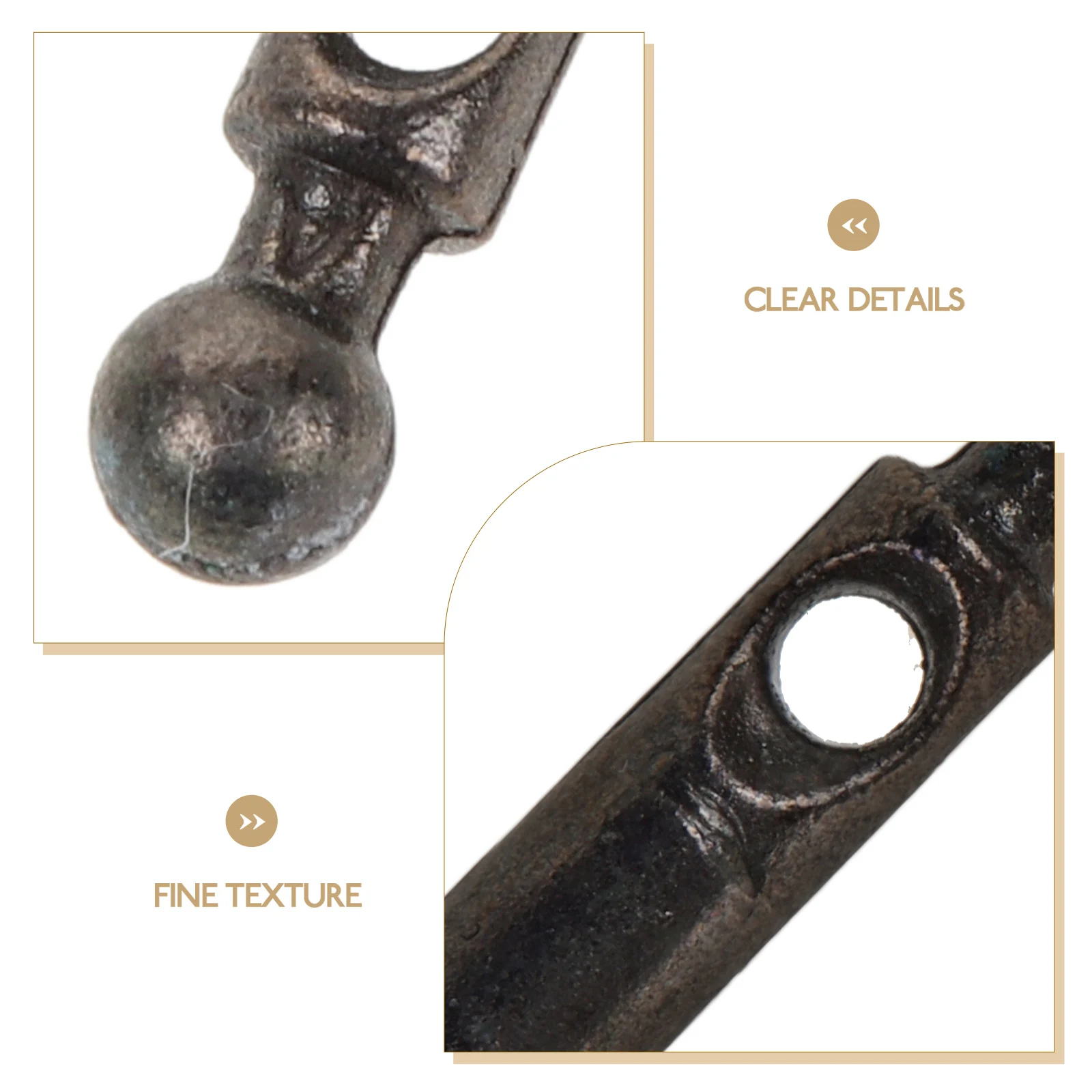 

10Pcs Antiwear Umbrella Tail Beads Practical for Various Umbrellas Accessories Simple to Use Umbrella Tail Beads