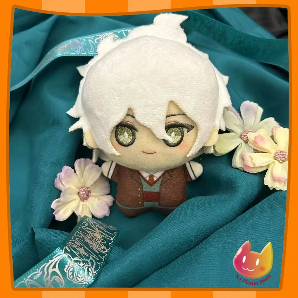 

10 Cm Stuffed Plush Cute Nagito Komaeda Anime Game Doll Starfish Plush Doll Starfish Body Pendant Cosplay Anime Keychain Toy
