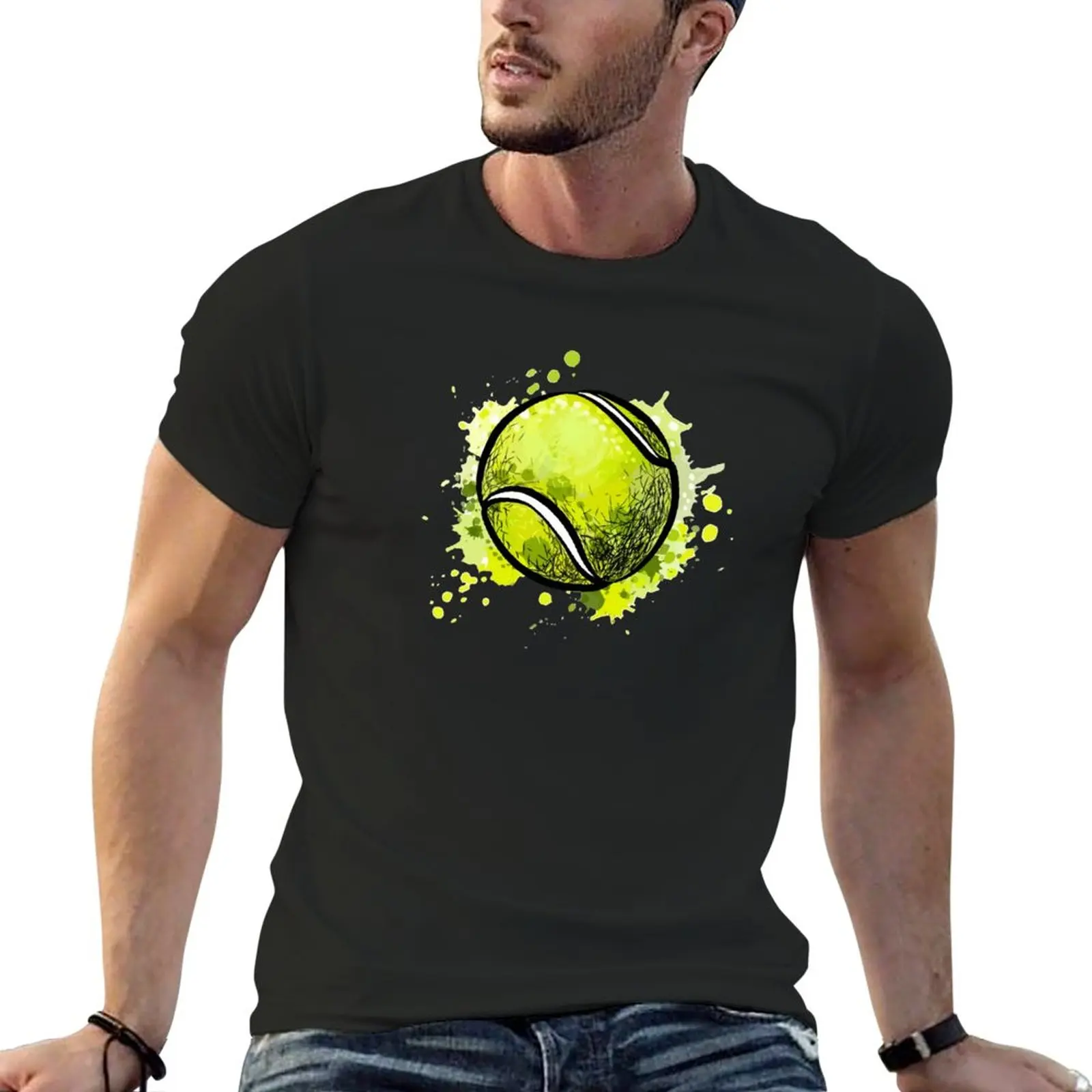 New Tennis ball T-Shirt quick-drying t-shirt Anime t-shirt Oversized t-shirt oversized t shirt mens t shirt