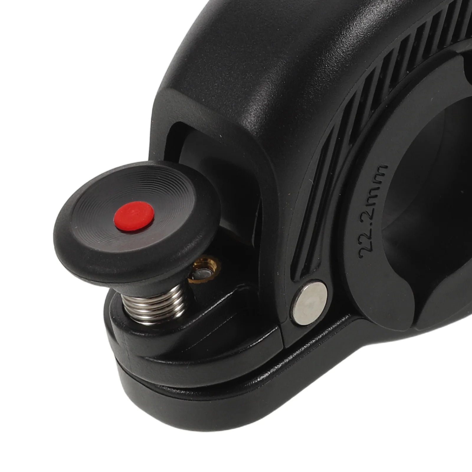 جرس دراجة غير مرئي من سبائك الألومنيوم خفيف الوزن للبالغين والأطفال، حلقة أمان عالية، مناسبة للطرق الجبلية