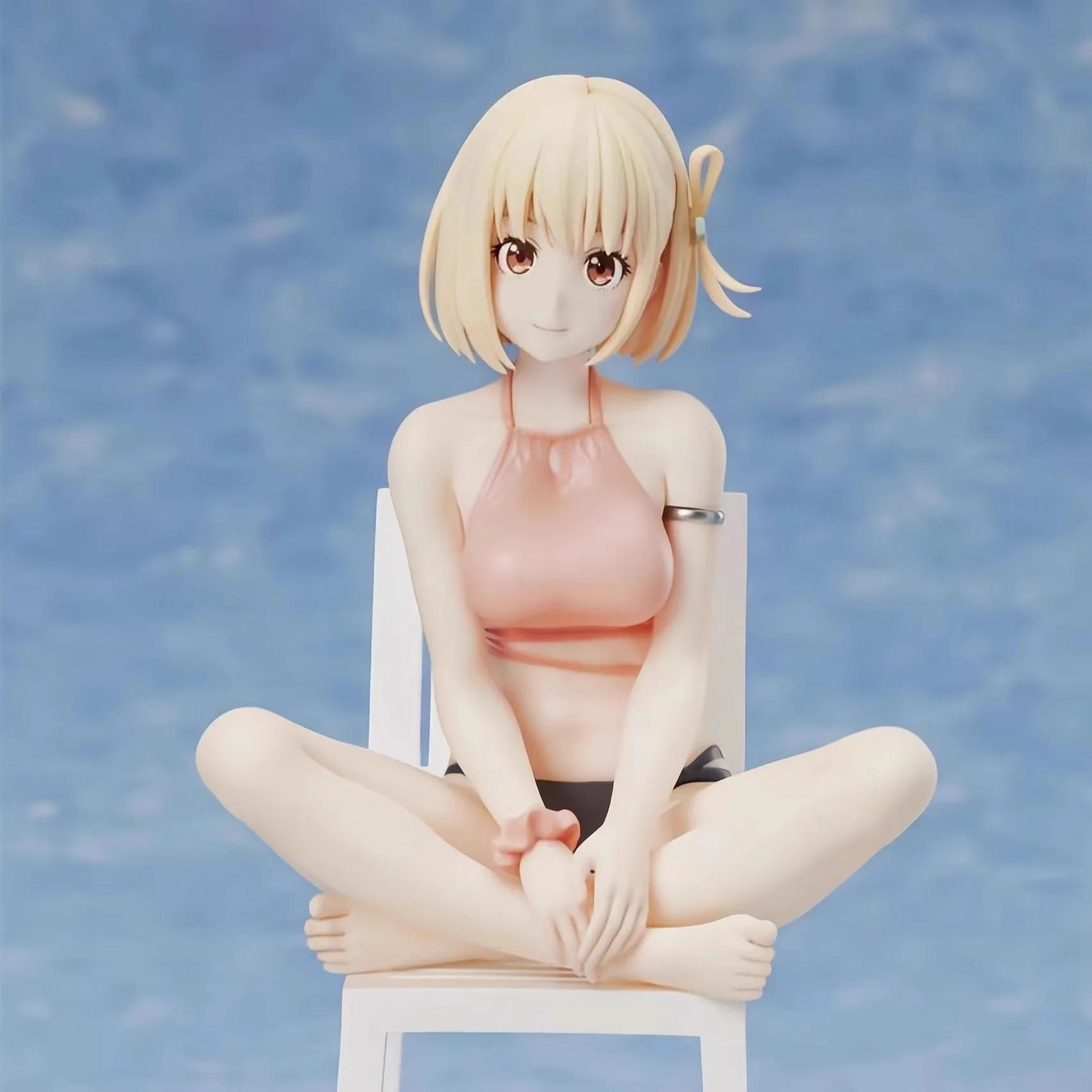 Good Smile Anime Figure Chisato Nishikigi Lycoris Recoil Swimsuit Collectible Model Desktop Decoration For Adult Anime