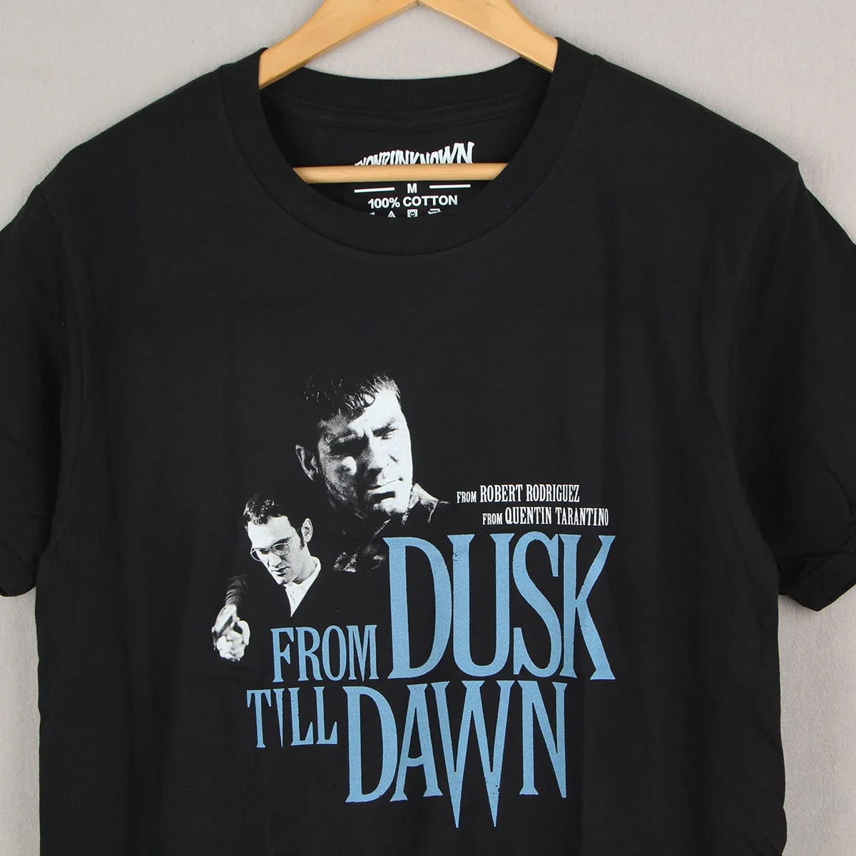 From Dusk Till Dawn T-Shirt Quentin Tarantino Movie Grindhouse Planet Terror Men Summer Cotton Tee Shirt