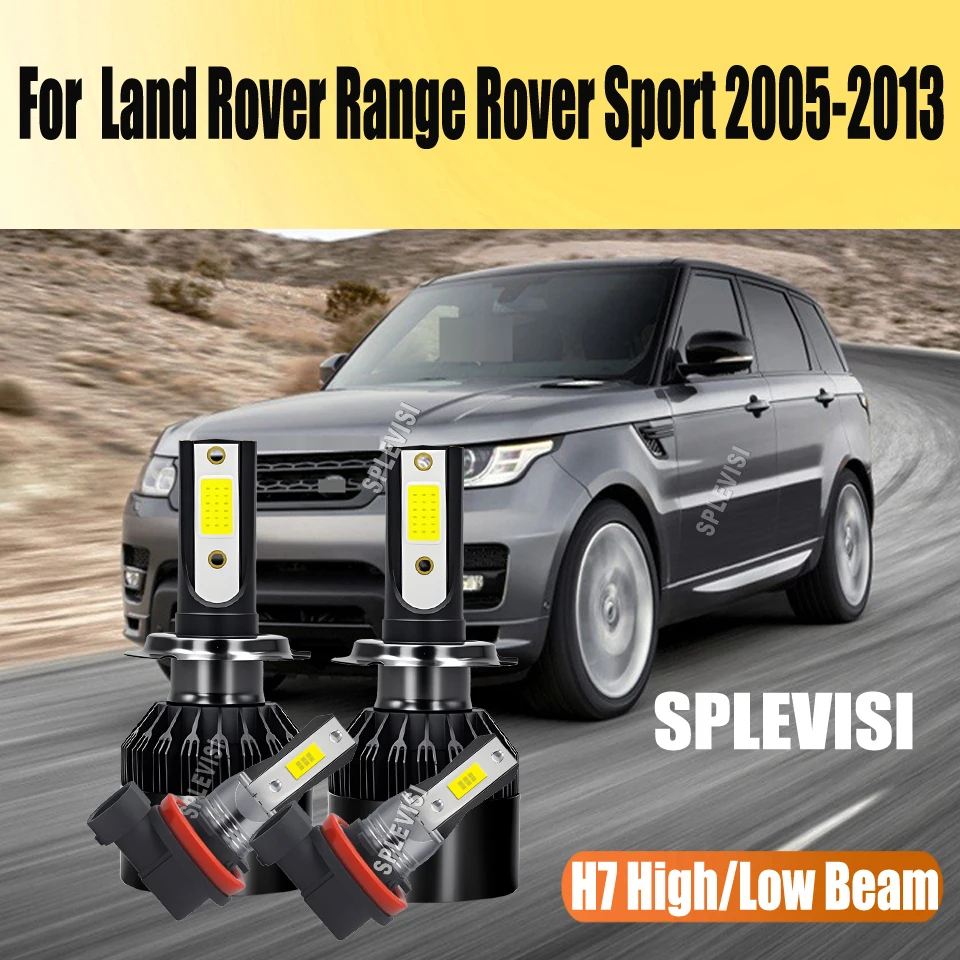 

Светодиодные фары и противотуманные фары для Land Rover Range Rover Sport 2005-2013: Обновите внешний вид вашего автомобиля