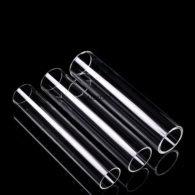 SAIDKOCC Quartz tube for tubular furnaces High temperature resistant quartz glass tube