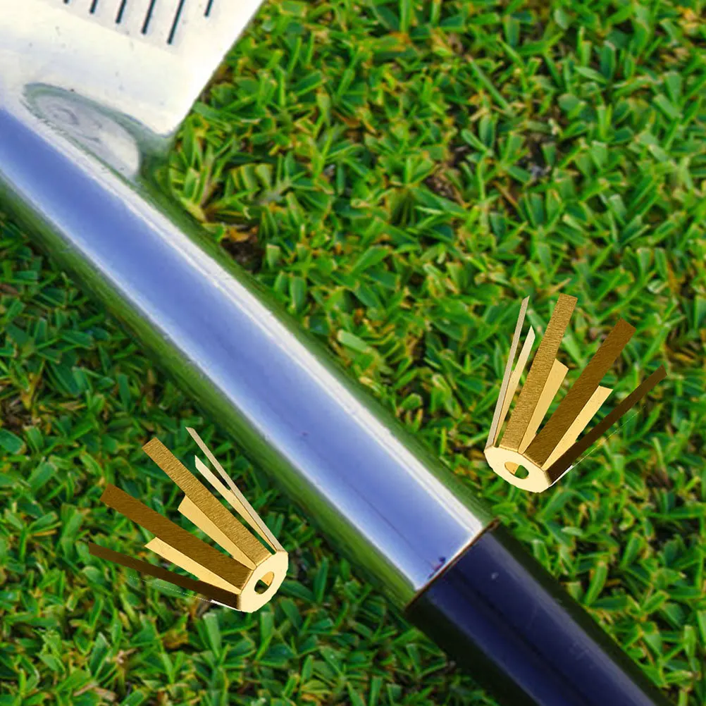 

15Pcs Golf Shaft Adapter Shims Brass Octopus Style Fill Diameter Gap Improve Balance Golf Equipment Accessories