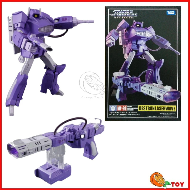

In stock Transformers toys MP Series MP-29 KO Destronlaserwave Model Robot Collection Action Figure Toy Gift Hobby