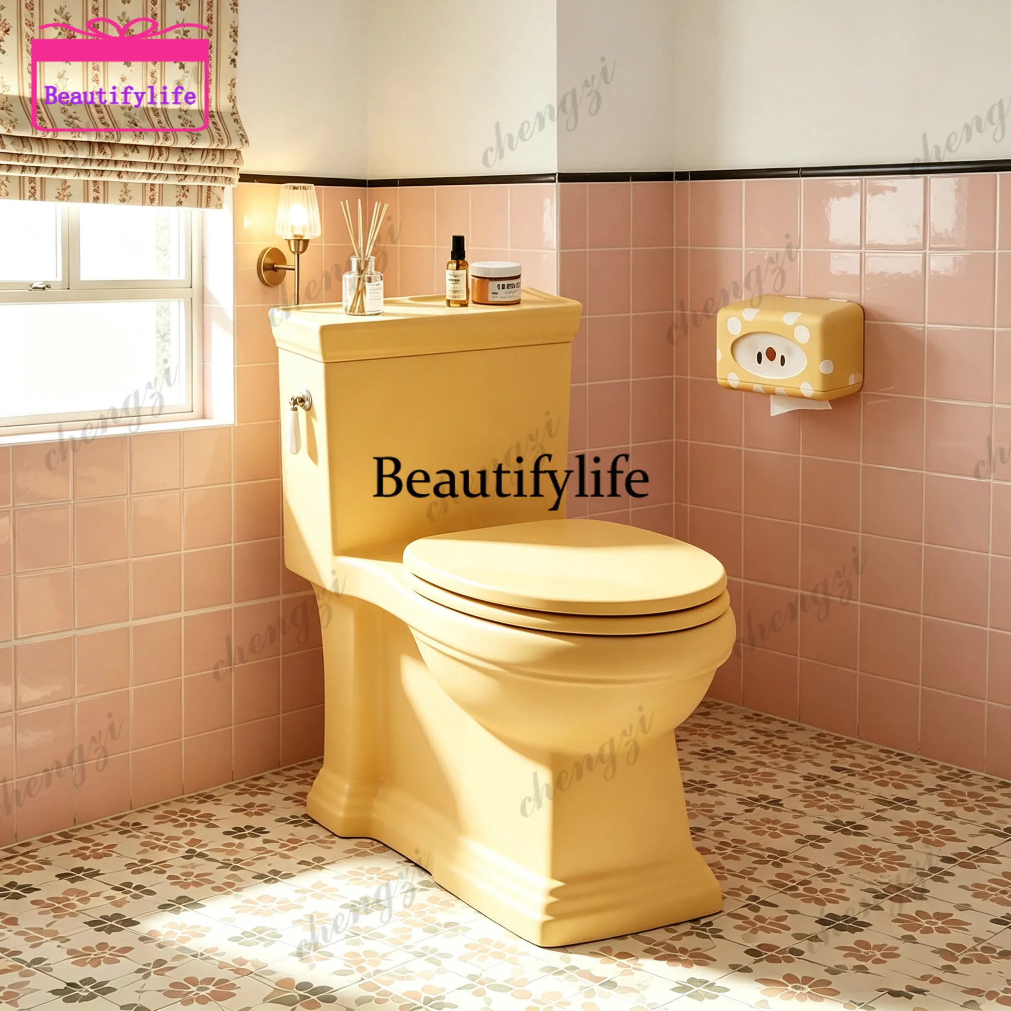 Turmeric negative layer ordinary toilet floor row, rear row can be connected to lift pump British toilet a17