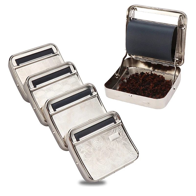 

Cigarette Rolling Machine Box Case Automatic 70 MM Rolling Paper Tobacco Roller Rolling Machine Cigarette Maker Tobacco Smoking