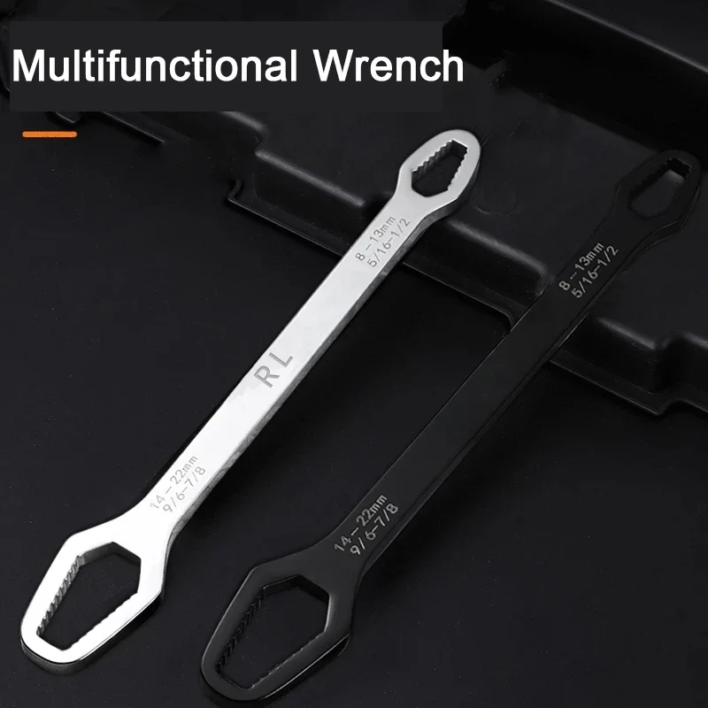 8-22MM Universal Box Wrench Self-Tightening Adjustable Glass Wrench Car Repair Tool