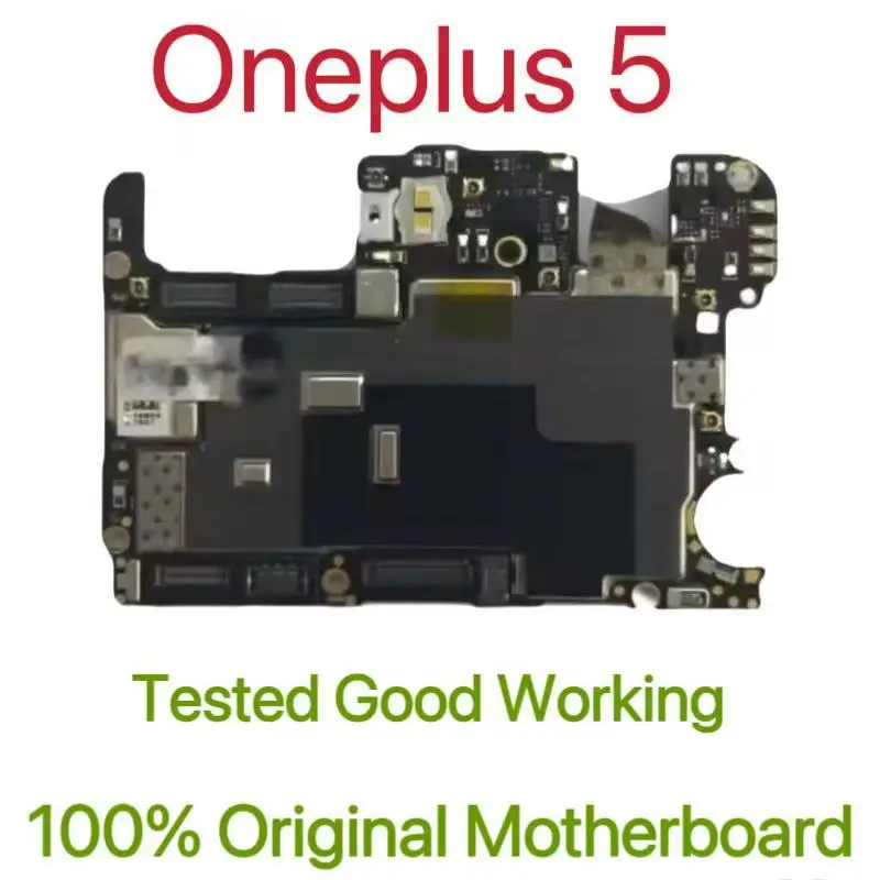 Global Version Original Unlocked Motherboard for Oneplus 5 Good Work Fully Tested Circuit Plate Main Logic Board for Oneplus 5