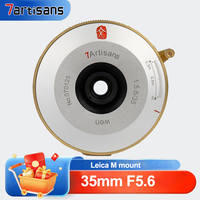 7artisans M 35mm F5.6 Pan Focus Lens for Humanistic Photography Full Frae Manual Focus Prime Lens for Leica M