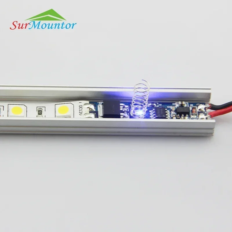 12V 24V TD003 Intelligent Switch Led Touch Dimmer For Led Strip 8A