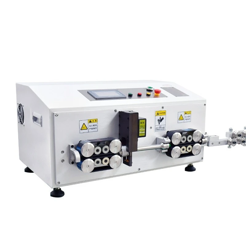 Automatic wire stripping machine, pulley wire feeding, no indentation at both ends, peeling and cutting machine, wire cutting