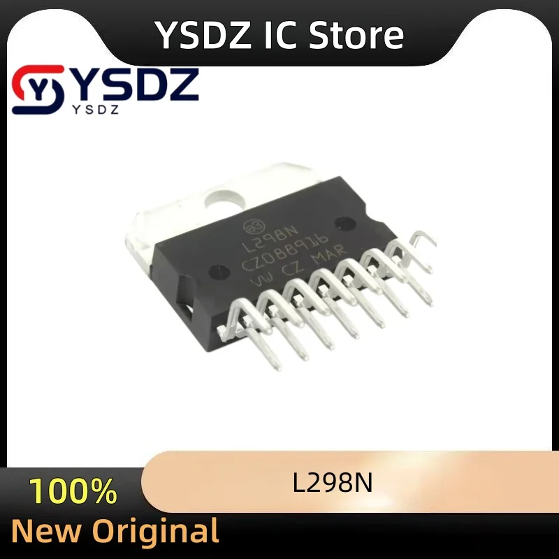 1PCS Brand new L298N L298 stepper motor driver chip / bridge driver internal switch ZIP-15