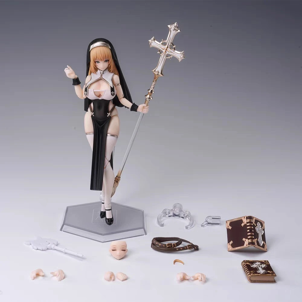

Snail shell Nun Muse Asdo 1/12 Scale Action Figure Model Toy Adults Nun Figurine Collect Dolls Statuette Gift Original Custom