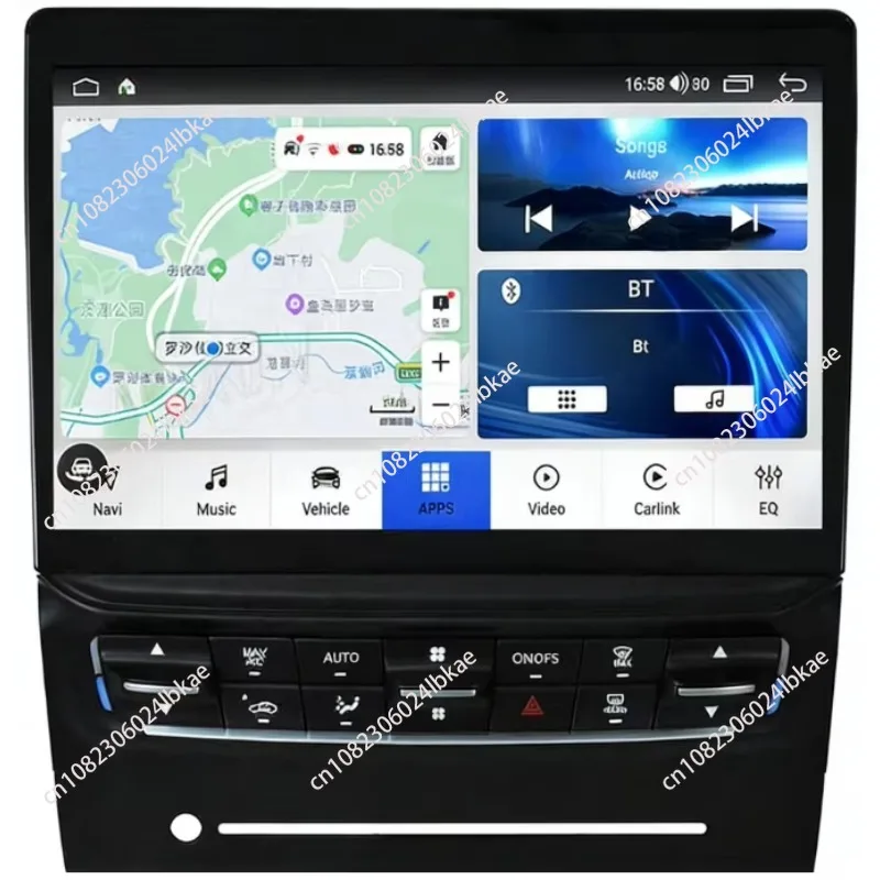 10inch car radio for maserati 2013-2017 android vertical touch screen navigation multimedia carplay player