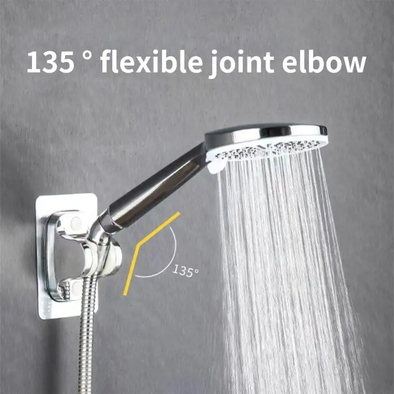 2Pcs 135 Degree Handheld Shower Head Elbow Adapter Shower Arm Adapter