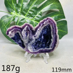 Lightning Fluorite Rainbow Slice Clear Crystal Original Mineral Specimen Home Room Decoration Gift Spiritual Healing Witchcraft