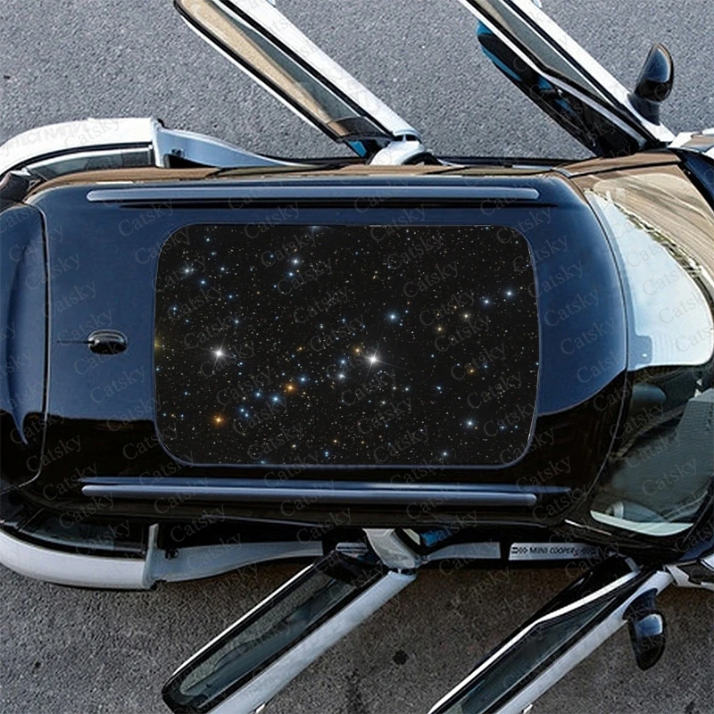 vast starry sky Car sticker decal roof sunroof decorative sticker vinyl film itache universal SUV car sticker decal