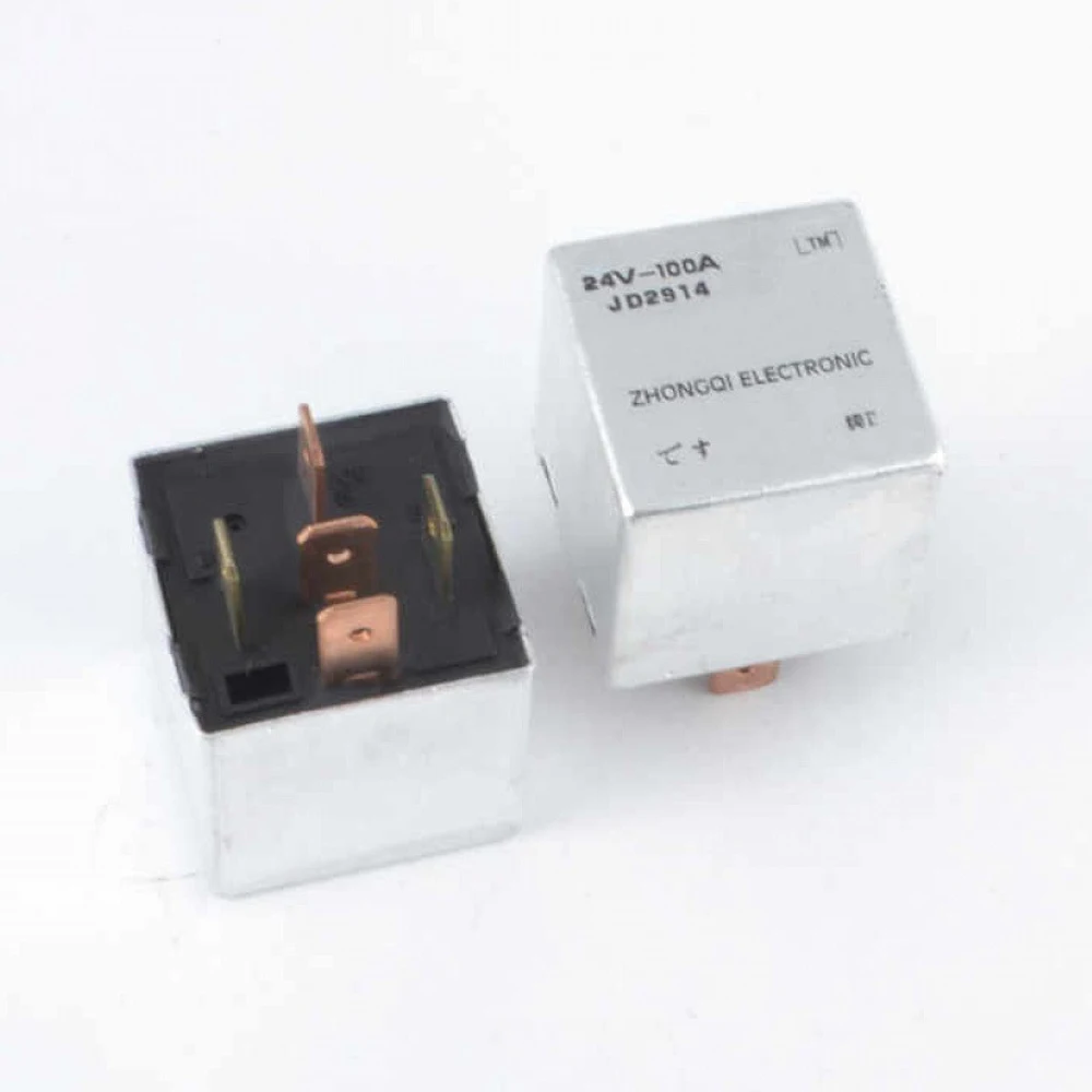 

1PCS 12V/24V Relay 100A High Current Car Relay 5-pin Waterproof Aluminum Shell Relay Module